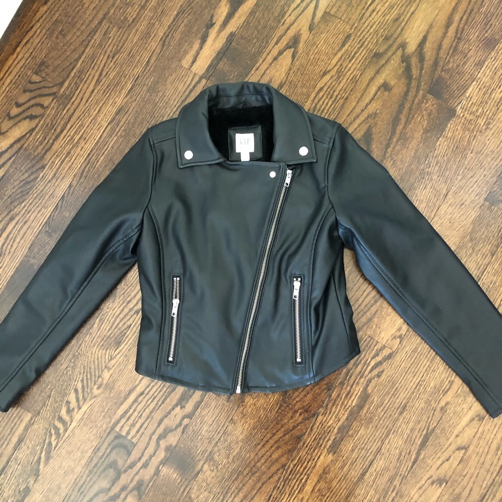 Gap Kids leather jacket